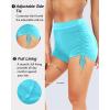 image:imageYonique Women Swim Shorts High Waisted Swimsuit Shorts Tummy Control Bathing Suit Bottom Plus Size BoyshortsLake Blue