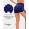 image:imageYonique Women Swim Shorts High Waisted Swimsuit Shorts Tummy Control Bathing Suit Bottom Plus Size BoyshortsNavy Blue