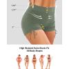 image:imageYonique Women Swim Shorts High Waisted Swimsuit Shorts Tummy Control Bathing Suit Bottom Plus Size BoyshortsOlive Green
