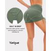 image:imageYonique Women Swim Shorts High Waisted Swimsuit Shorts Tummy Control Bathing Suit Bottom Plus Size BoyshortsOlive Green