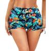 image:imageYonique Women Swim Shorts High Waisted Swimsuit Shorts Tummy Control Bathing Suit Bottom Plus Size BoyshortsTropic Leaves