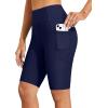 image:imageYonique Womens Swim Shorts High Waisted Swim Bottoms Tummy Control Bathing Suit Bottom Boy ShortsAvailable in PlusNavy Blue 04