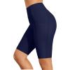 image:imageYonique Womens Swim Shorts High Waisted Swim Bottoms Tummy Control Bathing Suit Bottom Boy ShortsAvailable in PlusNavy Blue 04
