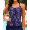 image:imageYonique Modest Tankini Tops for Women  Loose Fit Swim Tops No BottomStarry Sky
