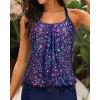 image:imageYonique Modest Tankini Tops for Women  Loose Fit Swim Tops No BottomStarry Sky