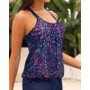 image:imageYonique Modest Tankini Tops for Women  Loose Fit Swim Tops No BottomStarry Sky