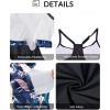 image:imageYonique Two Piece Tankini Bathing Suits TBack Blouson Swim Tops with Boy Shorts Women Swimsuits Sporty SwimwearFlamingo
