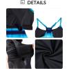 image:imageYonique Two Piece Tankini Bathing Suits TBack Blouson Swim Tops with Boy Shorts Women Swimsuits Sporty SwimwearOcean Blue