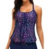 image:imageYonique Modest Tankini Tops for Women  Loose Fit Swim Tops No BottomStarry Sky