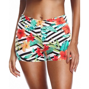 image:imageYonique Womens Swim Shorts Bathing Suits Bottoms Swimsuit BottomsAvailable in PlusStriped and Floral