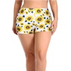 image:imageYonique Plus Size Tankini Swimsuits for Women Blouson Tankini Tops with Swim Shorts Two Piece Bathing SuitsYellow Sunflower