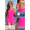 image:imageYonique Women Tankini Swimsuit with Shorts  Two Piece Tummy Control Bathing Suit with Pockets 2026 SwimwearPink