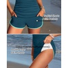 image:imageYonique Women Tankini Swimsuit with Shorts  Two Piece Tummy Control Bathing Suit with Pockets 2026 SwimwearTeal and Green