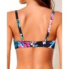 image:imageYonique Women Underwire Bikini Top  2026 Push Up Swimsuit Tops Padded Bra Bahting SuitColorful Black Floral