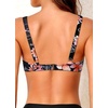 image:imageYonique Women Underwire Bikini Top  2026 Push Up Swimsuit Tops Padded Bra Bahting SuitPink  Floral