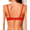 image:imageYonique Women Underwire Bikini Top  2026 Push Up Swimsuit Tops Padded Bra Bahting SuitRed