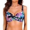 Colorful Black Floral