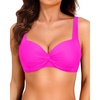 image:imageYonique Women Underwire Bikini Top  2026 Push Up Swimsuit Tops Padded Bra Bahting SuitHot Pink