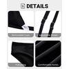 image:imageYonique Women Two Piece Triangle Bikini Set Bathing Suit Sexy Swimsuit Full Coverage BottomSexyblack