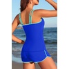 image:imageYonique Women Tankini Swimsuit with Shorts  Two Piece Tummy Control Bathing Suit with Pockets 2026 SwimwearBlue