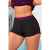 image:image3 Piece Tankini Bathing Suit with Sports Bra and Athletic Swim Shorts  Supportive Removable Bra High Waisted Tummy Control Boyshort Loose Tank Top Racerback Quick Drying Vacation SwimwearMaroon