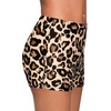 image:imageSwim Shorts Tankini Bottoms Mid Waist Swimsuit Bottoms Available in Plus  Elastic Band For Flat Stomach Boyleg Hem For AntiChafing Flat Seams To Avoid Rubbing Active Design For Pool Aerobics03 Leopard