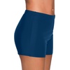 image:imageSwim Shorts Tankini Bottoms Mid Waist Swimsuit Bottoms Available in Plus  Elastic Band For Flat Stomach Boyleg Hem For AntiChafing Flat Seams To Avoid Rubbing Active Design For Pool AerobicsPeacock Blue
