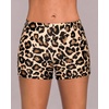 image:imageSwim Shorts Tankini Bottoms Mid Waist Swimsuit Bottoms Available in Plus  Elastic Band For Flat Stomach Boyleg Hem For AntiChafing Flat Seams To Avoid Rubbing Active Design For Pool Aerobics03 Leopard