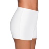 image:imageSwim Shorts Tankini Bottoms Mid Waist Swimsuit Bottoms Available in Plus  Elastic Band For Flat Stomach Boyleg Hem For AntiChafing Flat Seams To Avoid Rubbing Active Design For Pool Aerobics03 White