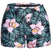 image:imageSwim Shorts Tankini Bottoms Mid Waist Swimsuit Bottoms Available in Plus  Elastic Band For Flat Stomach Boyleg Hem For AntiChafing Flat Seams To Avoid Rubbing Active Design For Pool AerobicsBlack Flower