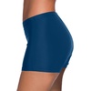 image:imageSwim Shorts Tankini Bottoms Mid Waist Swimsuit Bottoms Available in Plus  Elastic Band For Flat Stomach Boyleg Hem For AntiChafing Flat Seams To Avoid Rubbing Active Design For Pool AerobicsPeacock Blue