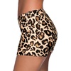 image:imageSwim Shorts Tankini Bottoms Mid Waist Swimsuit Bottoms Available in Plus  Elastic Band For Flat Stomach Boyleg Hem For AntiChafing Flat Seams To Avoid Rubbing Active Design For Pool Aerobics03 Leopard