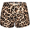 image:imageSwim Shorts Tankini Bottoms Mid Waist Swimsuit Bottoms Available in Plus  Elastic Band For Flat Stomach Boyleg Hem For AntiChafing Flat Seams To Avoid Rubbing Active Design For Pool Aerobics03 Leopard