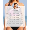 image:imageWomen High Waisted Bikini One Shoulder Two Piece Full Coverage SwimsuitsPink Floral1