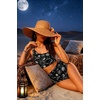 image:imageWomen High Waisted Bikini One Shoulder Two Piece Full Coverage SwimsuitsSun and Moon