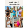image:imageWomens One Piece Swimsuit One Shoulder Cutout Tummy Control Bathing Suit  Wide Strap Removable Pads Full Coverage Full Lined Colorblack Sexy Chafefree skin via claspfree backBeige Brown