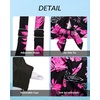 image:imageYonique Womens Blouson Tankini Swim Top Loose Fit Strappy Bathing Suit  Removable cups for custom shaping Tummy Control SwimwearPink Floral