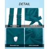 image:imageYonique Womens Blouson Tankini Swim Top Loose Fit Strappy Bathing Suit  Removable cups for custom shaping Tummy Control SwimwearTeal
