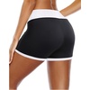 image:imageYonique Womens Swim Shorts Bathing Suits Bottoms Swimsuit BottomsAvailable in PlusBlack and White2
