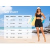 image:imageYonique Womens Swim Shorts Bathing Suits Bottoms Swimsuit BottomsAvailable in PlusWith Pockets Black