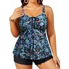 Flowy-black Floral 02