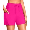 With Pockets Hot Pink