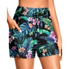 With Pockets Tropic Leaves