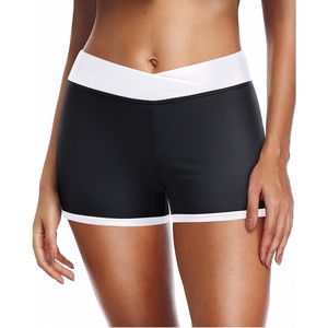 image:imageYonique Womens Swim Shorts Bathing Suits Bottoms Swimsuit BottomsAvailable in PlusBlack and White2