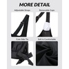 image:imageYonique Womens Blouson Tankini Swim Top Loose Fit Strappy Bathing Suit  Removable cups for custom shaping Tummy Control SwimwearFloral